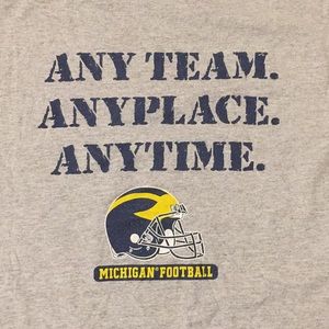 ⭐️ Mens Michigan Wolverines Sleeveless T Sz M VGUC